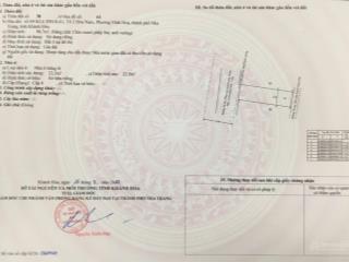 Bán đất gần biển 90,7m ngang 5,16m chỉ 6 tỷ 530 triệu. đường sử hy nhan. vĩnh hòa. bắc nha trang