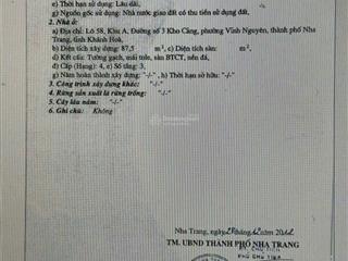 Bán nhà 3 tầng 100m2 ngang 5m chỉ 11 tỷ. đường hoàng sa. vĩnh nguyên nha trang. đang cho thuê 10tr