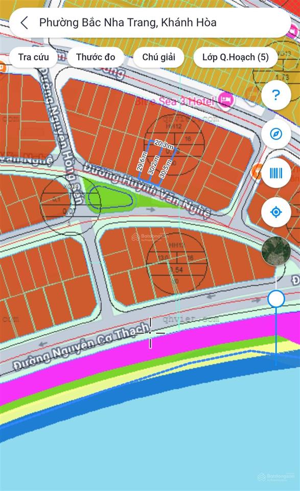 Chỉ 55tr/m2 sở hữu 537,3m2 ngang 15,8m nở hậu 20,5m. kđt mới vĩnh hòa. ngay bến du thuyền nha trang