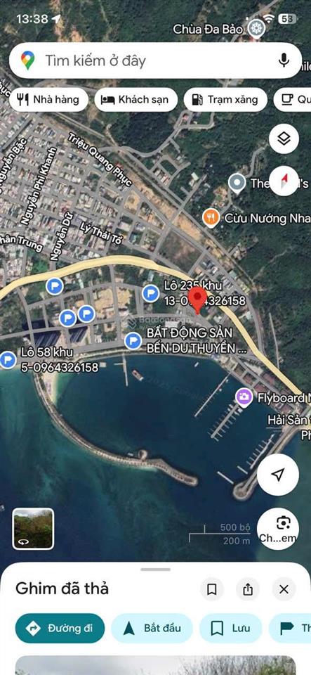 Chỉ 55tr/m2 sở hữu 537,3m2 ngang 15,8m nở hậu 20,5m. kđt mới vĩnh hòa. ngay bến du thuyền nha trang