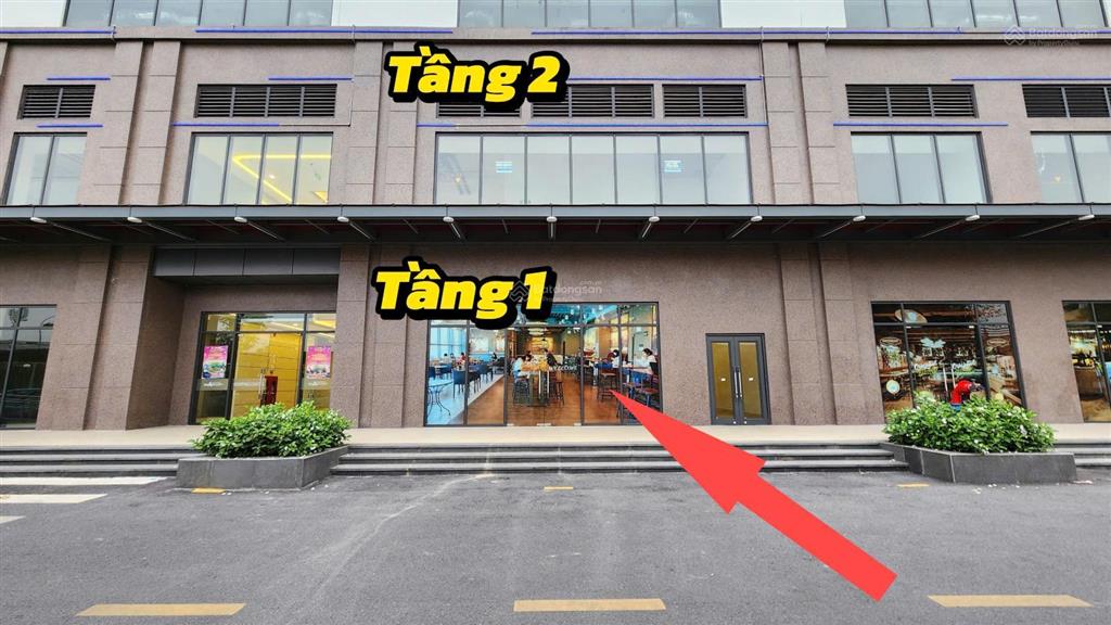 Cho thuê mặt bằng shop khối đế vinhomes smart city, tòa fzone 200  2500m2, tmdv 5 tầng 600m2