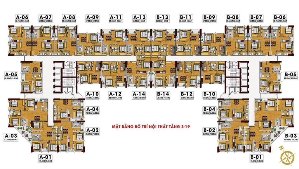Cc nhượng lại căn hộ tecco skyville, diện tích 81m2, thiết kế 3pn, 2vs, 2logia, loanh quanh 4,x tỷ