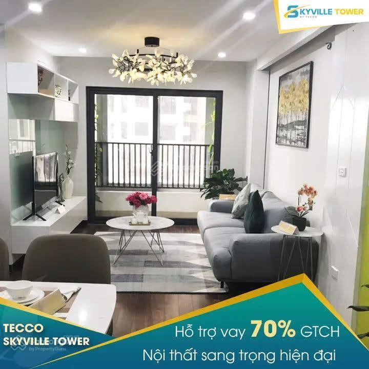 Cc nhượng lại căn hộ tecco skyville, diện tích 81m2, thiết kế 3pn, 2vs, 2logia, loanh quanh 4,x tỷ