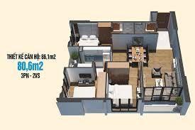 Cc nhượng lại căn hộ tecco skyville, diện tích 81m2, thiết kế 3pn, 2vs, 2logia, loanh quanh 4,x tỷ