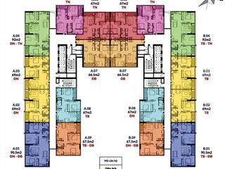 Cc cần nhượng lại căn athena complex pháp vân, thiết kế 2pn, s từ 65,5m2, giá tốt nhất khu vực