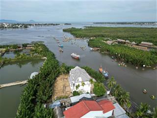 Siêu phẩm duy nhất hội an nhà 3 mặt sông có bến du thuyền riêng view triệu đô giá ngộp bán nhanh