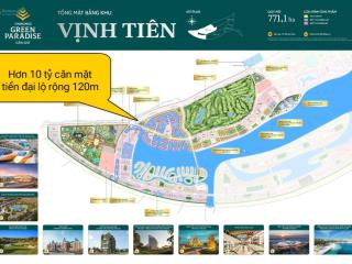 Hơn 10 tỷ căn mặt tiền đại lộ lớn, cổng vào công viên thiên đường giải trí vui chơi 122ha