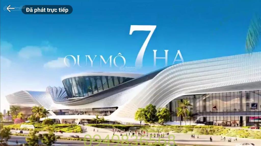 Hơn 10 tỷ căn mặt tiền đại lộ lớn, cổng vào công viên thiên đường giải trí vui chơi 122ha