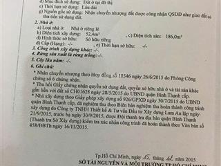 Cần bán nhà hẻm 2 xe hơi né nhau nơ trang long ngay phan đăng lưu. nhà 5 tầng mới đẹp