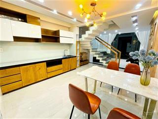 Cần bán gấp nhà trệt, lầu mới đẹp. hẻm 6m cực rộng. ngay mặt tiền lê văn duyệt. cách q. 1 chỉ 100m
