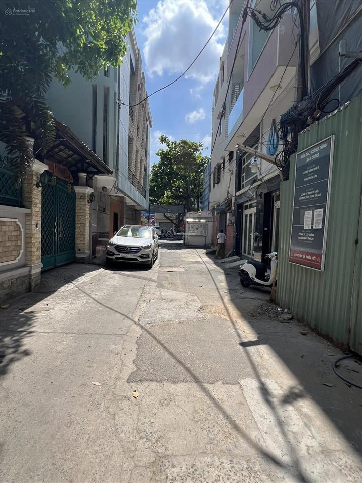 Hạ giá để bán gấp khuôn đất đẹp 5x16m nở hậu nhẹ hẻm 6m nơ trang long  gần hẻm lớn 12m kinh doanh