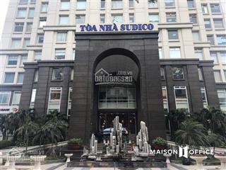 Bql tòa sudico  phạm hùng, hà nội cho thuê vp dt 50, 100, 150, 200, 500m2, giá 230 nghìn/m2/th