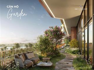 Cần tiền cho con đi du học bán căn hộ 2phòng ngủ 2wc sky forest ecopark 95m2 giá 6tỷ400 có vườn