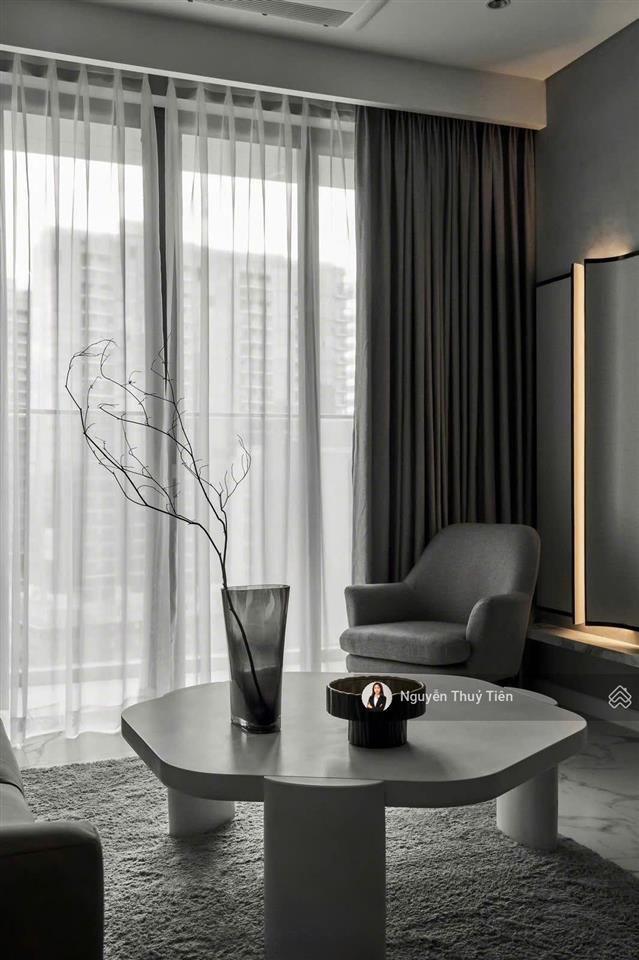 Bán căn hộ the crest 2pn + 1 | full nội thất thiết kế đẹp | tầng cao view sông | có hđ thuê