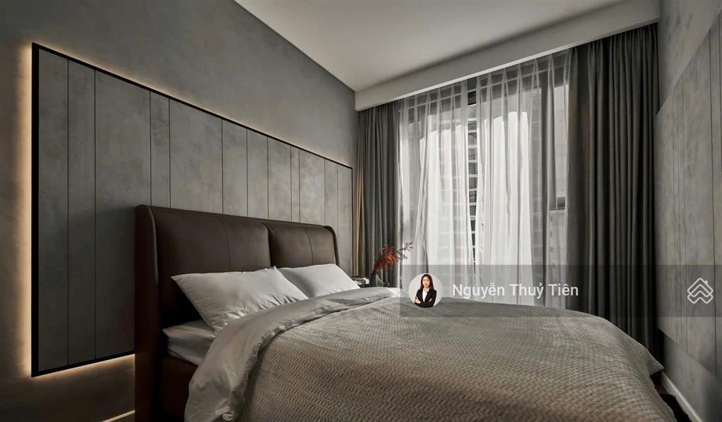 Bán căn hộ the crest 2pn + 1 | full nội thất thiết kế đẹp | tầng cao view sông | có hđ thuê