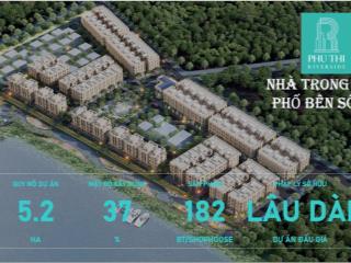 Rẻ 1 tỷ/căn liền kề dự án phú thị, gia lâm kế cận dòng sông thiên đức
