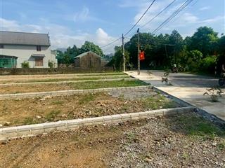 Bán đất nền xã đồng làng, tt chi nê, lạc thuỷ, mặt đường 10m, view hồ , sổ đỏ, dt 133,8m2, giá f0
