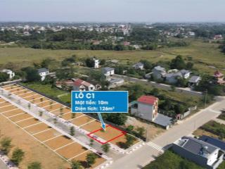 Bán đất nền gần đại học quốc gia, thạch thất , đường rộng, tiền năng tốt, sổ đỏ , dt 105m2  2,9 tỷ