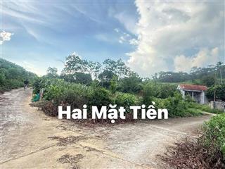 Hàng mới ra thị trường lô góc 2 mặt tiền tại khánh thượng, ba vì, hà nội. cách đường tl415 chỉ 300m