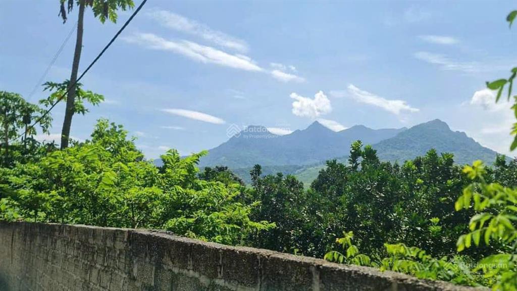 Lô góc 2 mặt tiền rộng thoáng, view núi ba vì, tựa sapa thu nhỏ tại đầm sản, minh quang, ba vì, hn