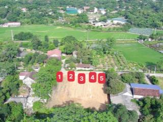 Hàng f0, đất view cánh đồng, đường thông thoáng, cách đường nhựa 500m an thái, cẩm lĩnh, ba vì, hn
