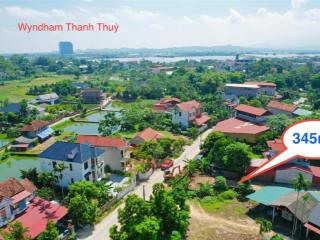 Lô đất mặt đường asphalt tại sơn thủy, pt, gần nhiều dự án nghỉ dưỡng, cách wyndham thanh thủy 2km