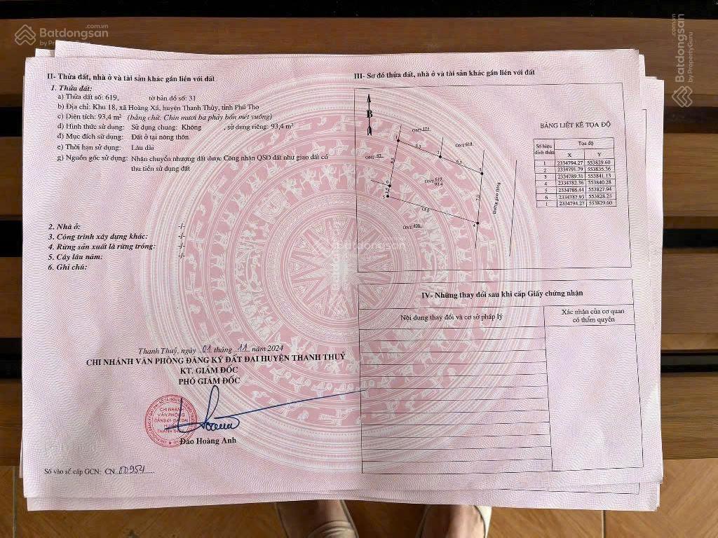 Lô đất tiềm năng, sát kcn hoàng xá, dân cư đông, sầm uất, cách chợ hoàng xá chỉ 100m, vườn vua 3km