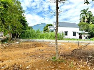 Mảnh đất vuông vắn nằm trong quần thể nghỉ dưỡng nhộn nhịp tại vân hòa, view núi, cánh đồng thoáng