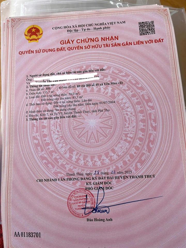 Chủ cắt lỗ sâu 830tr/2 lô đất trục đường chính vào khu nghỉ dưỡng myla, đầy đủ tiện ích gần tỉnh lộ