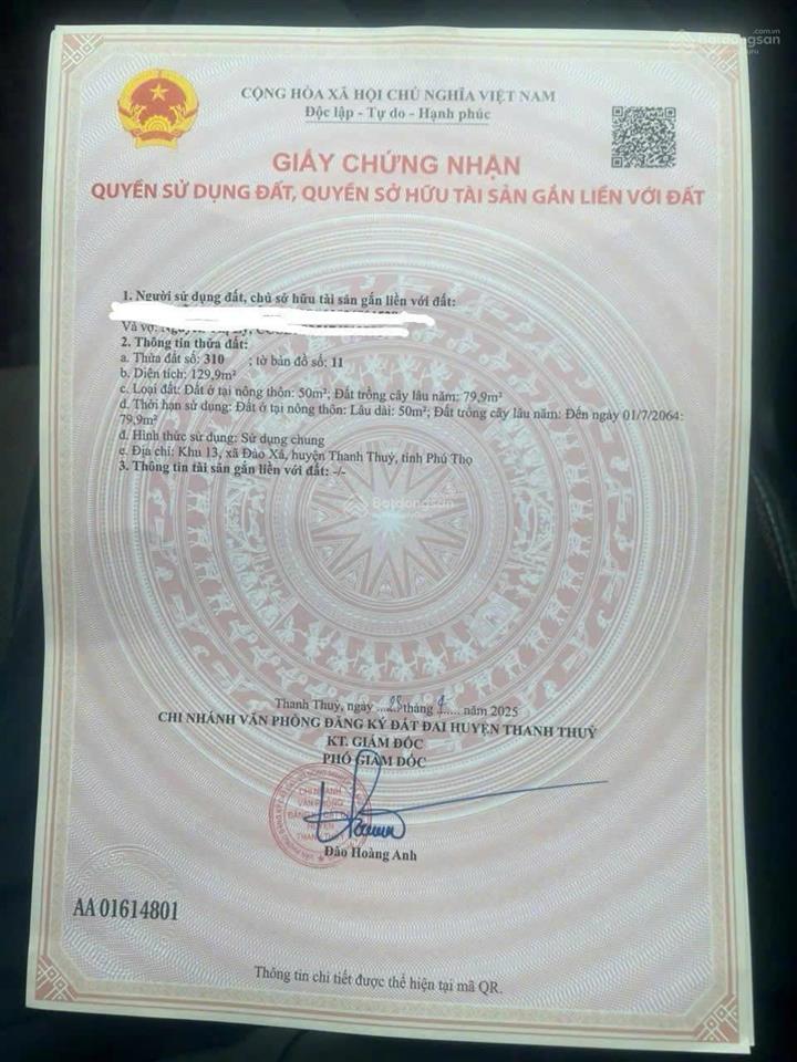 Rẻ nhất thanh thủy, đường thông thoáng ô tô tránh, cách tl317 chỉ hơn 200m, gần trường chợ cây xăng