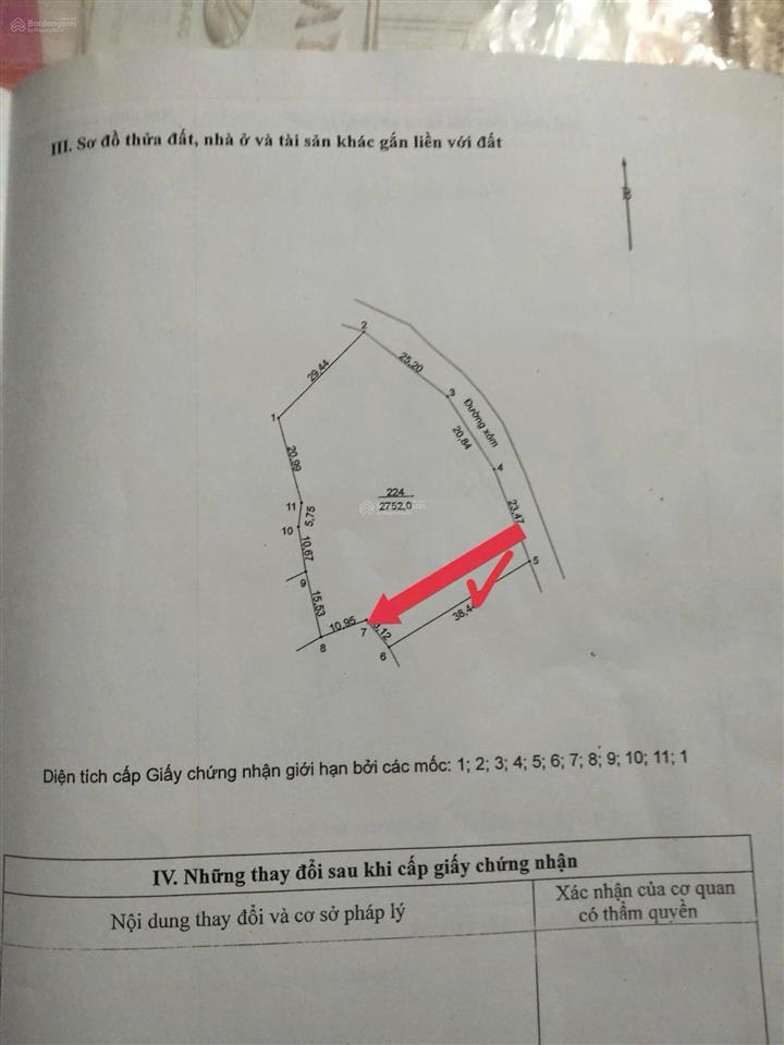 Hàng mới f0 của dân cắt bán 8mx39m mặt đường trục chính ba trại gần tlngã 3 chằm mè full tiện ích