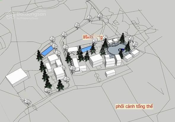 Đất nghỉ dưỡng làng dy sẵn ao nhỏview núicánh đồngmặt đường trục chínhxung quanh nhiều homestay