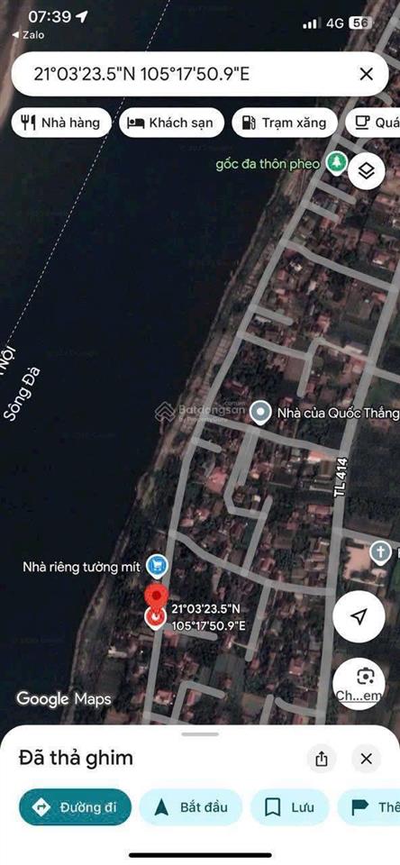 Lô góc vuông vắn sẵn nhà c4 ở minh quang mặt đường trục chính cách tl415b chỉ 100m view núi sông đà