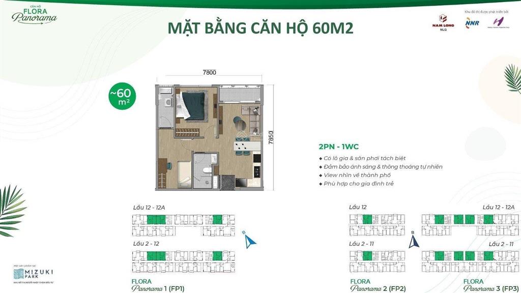 Bán căn hộ mizuki park 60m2 2pn, 1wc giá chỉ 3.9 tỷ pháp lý đầy đủ, nhận nhà ngay