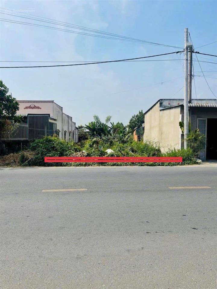 Giá ngộp  bán nhanh cho khách thiện chí. mặt tiền đường trương thị kiện. 293m2 thổ cư 100m