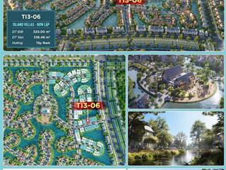 Bán biệt thự đảo đơn lập 320m2 làng châu âu, ecopark vinh