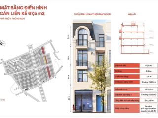 Bán liền kề tại dự án vlasta thủy nguyên giá 5 tỷ, diện tích 67,5 m2, hỗ trợ vay 0%/24th
