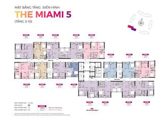 Em cần nhượng lại căn góc 2 mặt thoáng , 75m2 3pn2wc ,ở toà gs5 the miami,view thoáng 5,08 tỷ