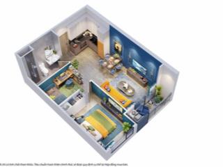 Chính chủ cần bán gấp 48m2 1pn+1wc full nội thất ,tầng trung ,the miami, giá 3.355 tỷ