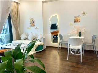 Cho thuê căn hộ 1+ full đồ, view hồ, thiết kế thành 2 ngủ siêu đẹp chỉ 12 triệu