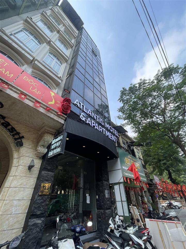 Siêu vip toà văn phòng 9 tầng,160m mặt phố đoàn thị điểm,đống đa,hà nội,dòng tiền 3tỷ/năm,giá 103ty