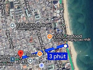 Bán đất mặt tiền thủ khoa huân  cách nguyễn văn thoại chỉ 20m