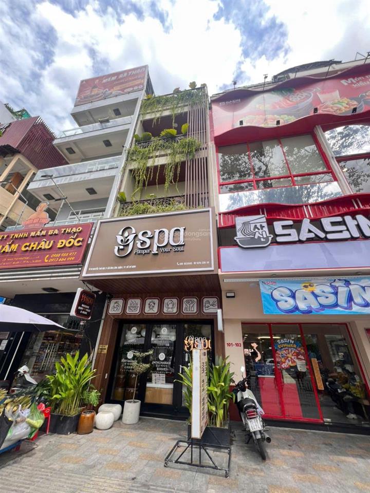 Siêu phẩm mt nguyễn thái học q1 dt 4x17m 3 tầng hđt 80triệu/tháng giá 45tỷ