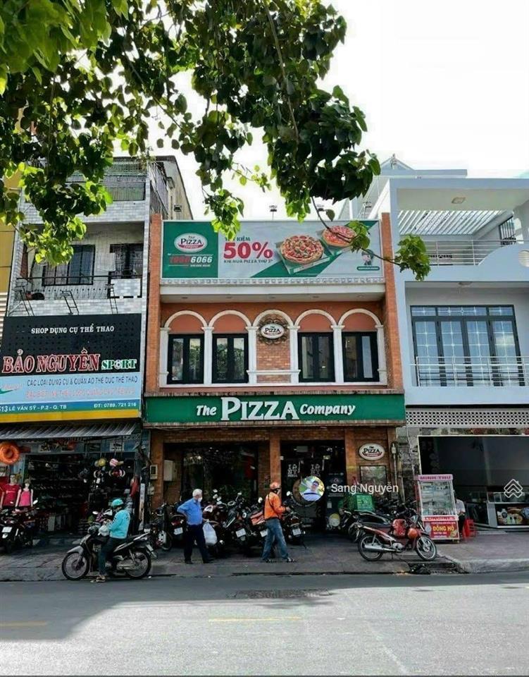 Nhà mặt tiền phó cơ điều  nguyễn chí thanh p12 quận 5dt 5m x 20m. nở hậu 8m. gía 24 tỷ tl