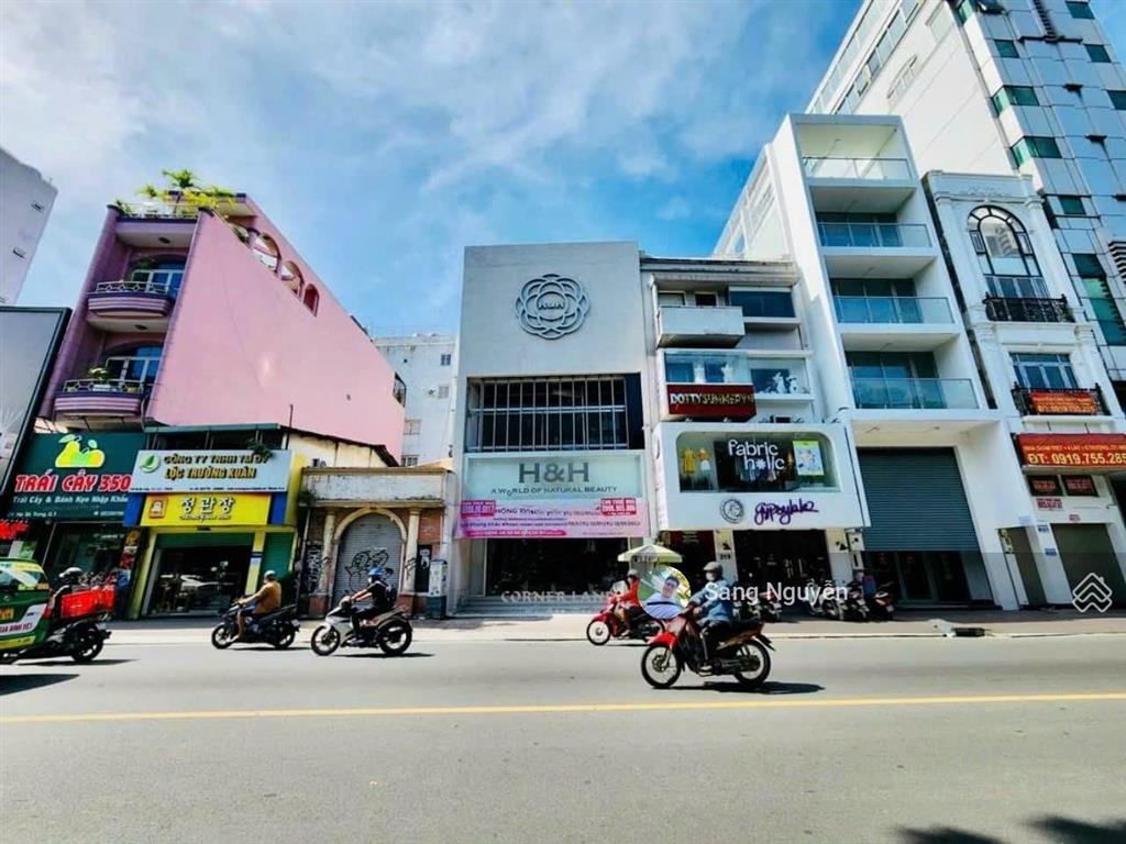 Nhà mặt tiền phó cơ điều  nguyễn chí thanh p12 quận 5dt 5m x 20m. nở hậu 8m. gía 24 tỷ tl