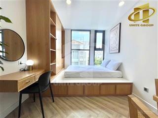 Thuê ngay căn hộ 30m2 cửa sổ lớn, nội thất cao cấp, nguyễn văn thương ngay ngã tư hàng xanh