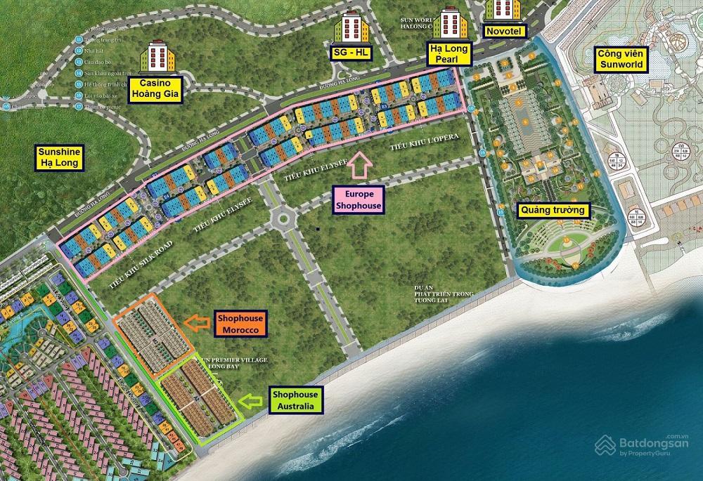 Bán căn shophouse 7 màu mặt đường chính và mặt sau giá từ 11,5 đến mặt chính 16,2 tỷ