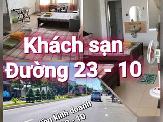 Bán khách sạn mặt tiền đường 23 tháng 10, vĩnh trung, nha trang