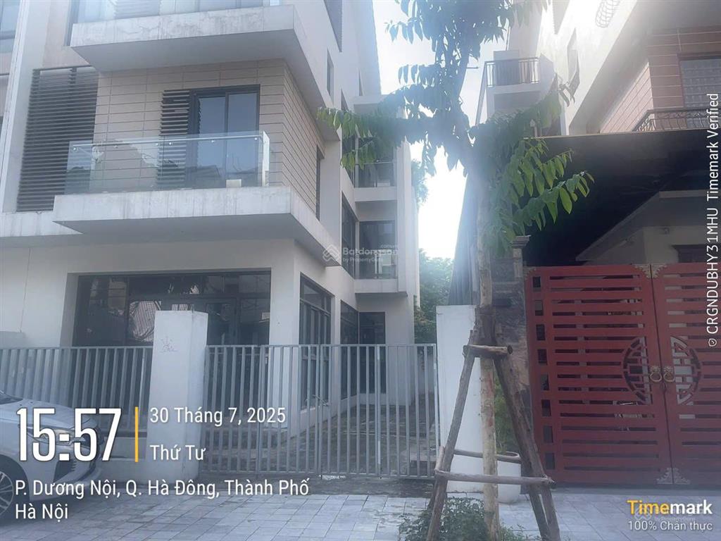 Bán biệt thự an vượng dương nội 180m², hướng đông nam, cách hồ 30m