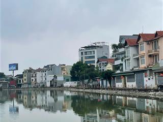 Chính chủ gửi bán nhà mặt hồ cự khối long biên, đường ô tô mặt tiền rộng 11m giá 29,8 tỷ